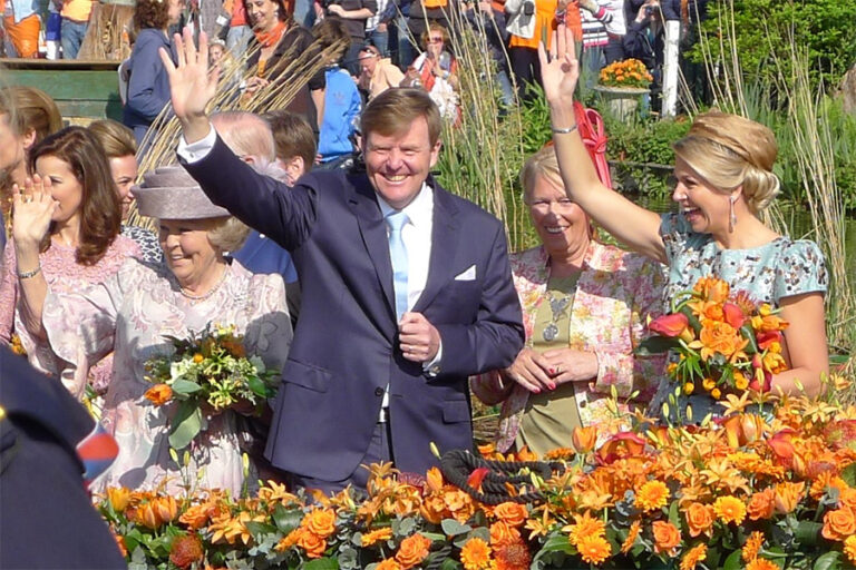 Koningsdag in Noord