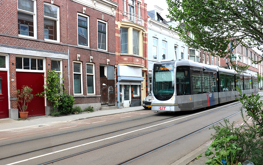Bereikbaarheid prima, maar wel mét tram