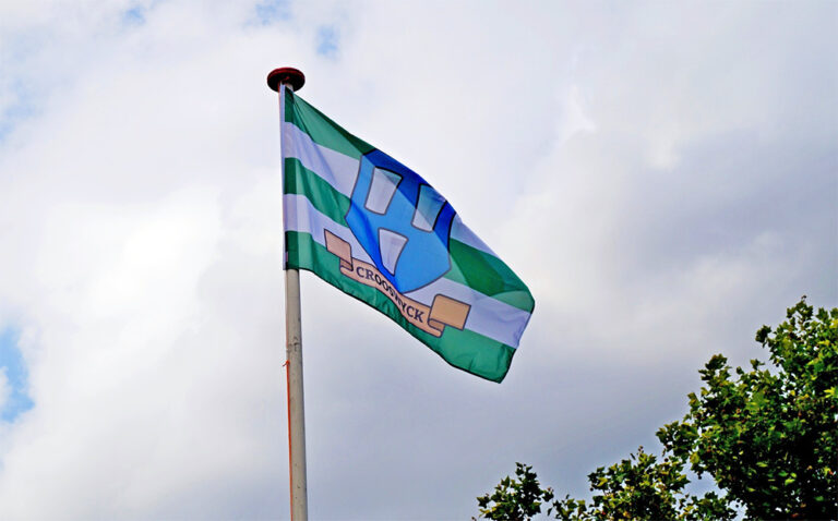 Crooswijk heeft weer een eigen vlag