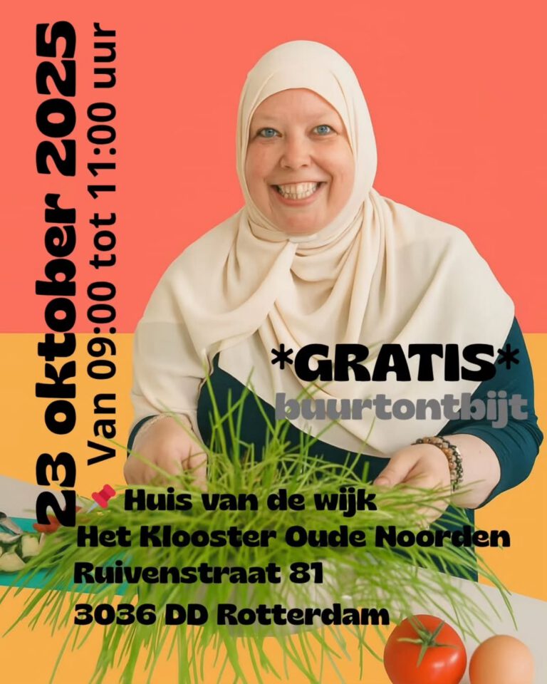 Wijkontbijt in het Klooster Oude Noorden