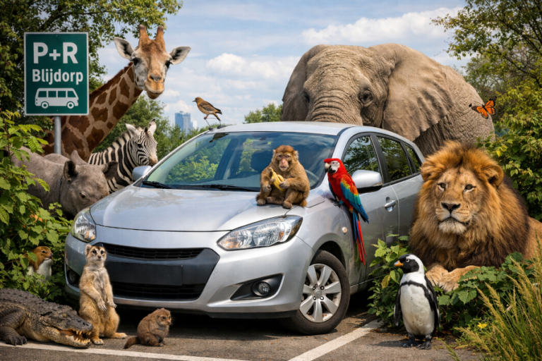 Gratis parkeren bij Blijdorp met snelle bus naar het centrum